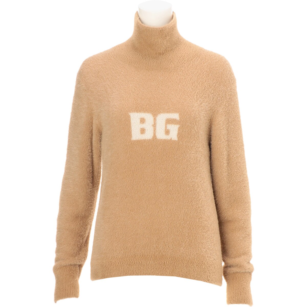 デイジーリン　美品　プレートロゴ　ベージュ　タートルネック　ニット　セーター. デイジーリン 美品 プレートロゴ ベージュ タートルネック ニット