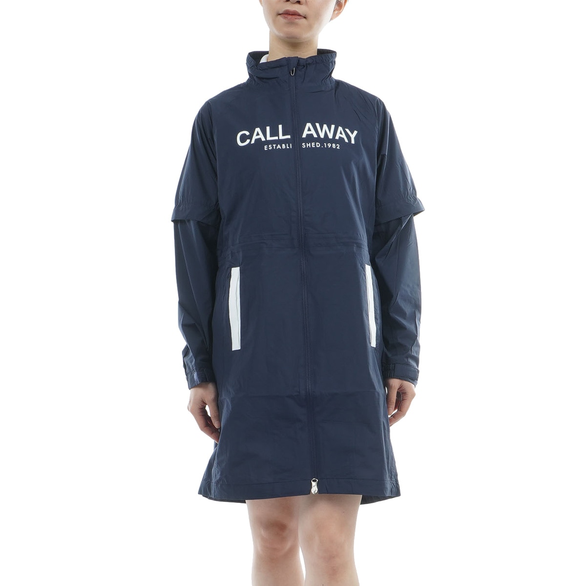 ストレッチ ワンピース型レインウェア レディス(レインウェア