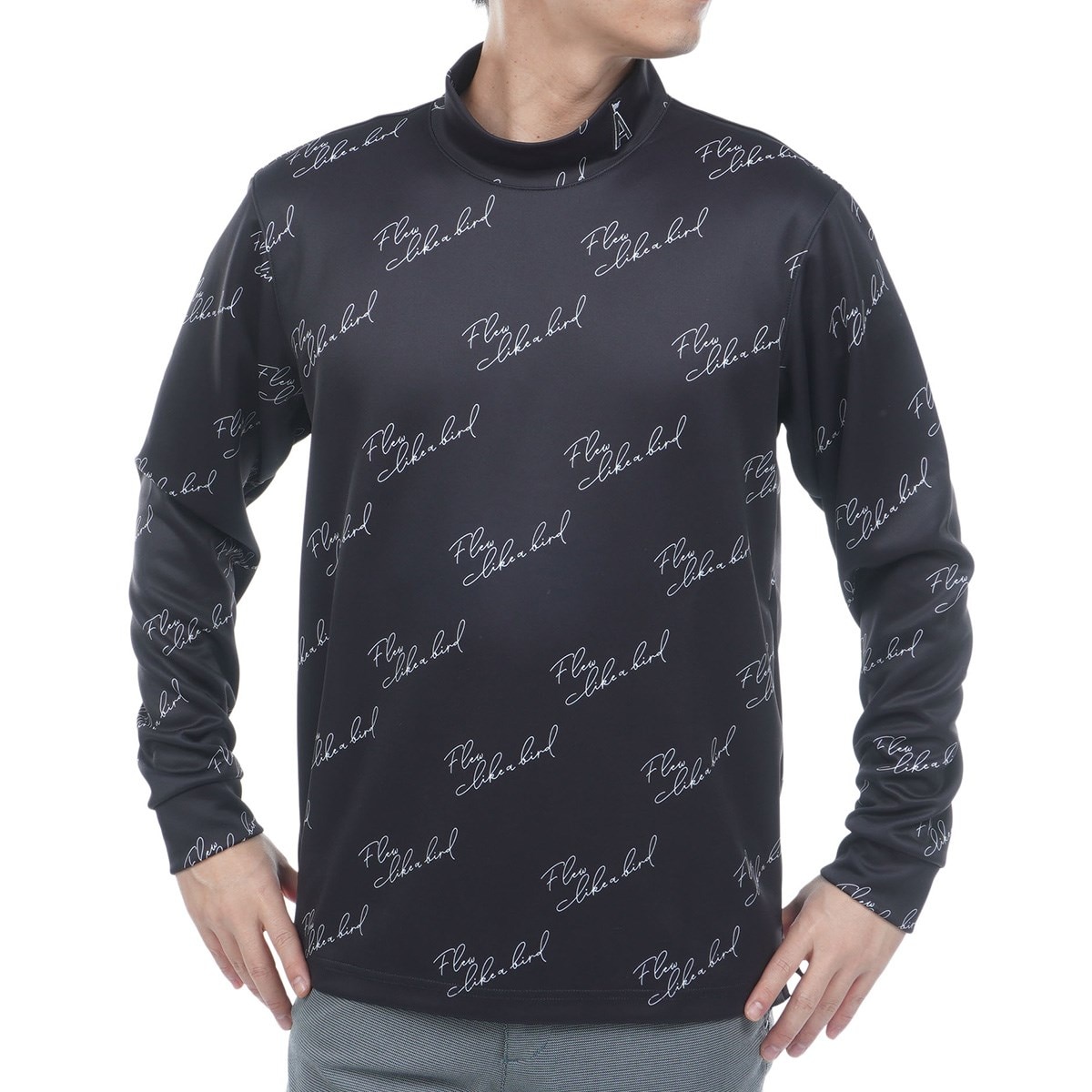 櫻井貴史コラボ ストレッチ モックネック長袖Tシャツ(長袖シャツ