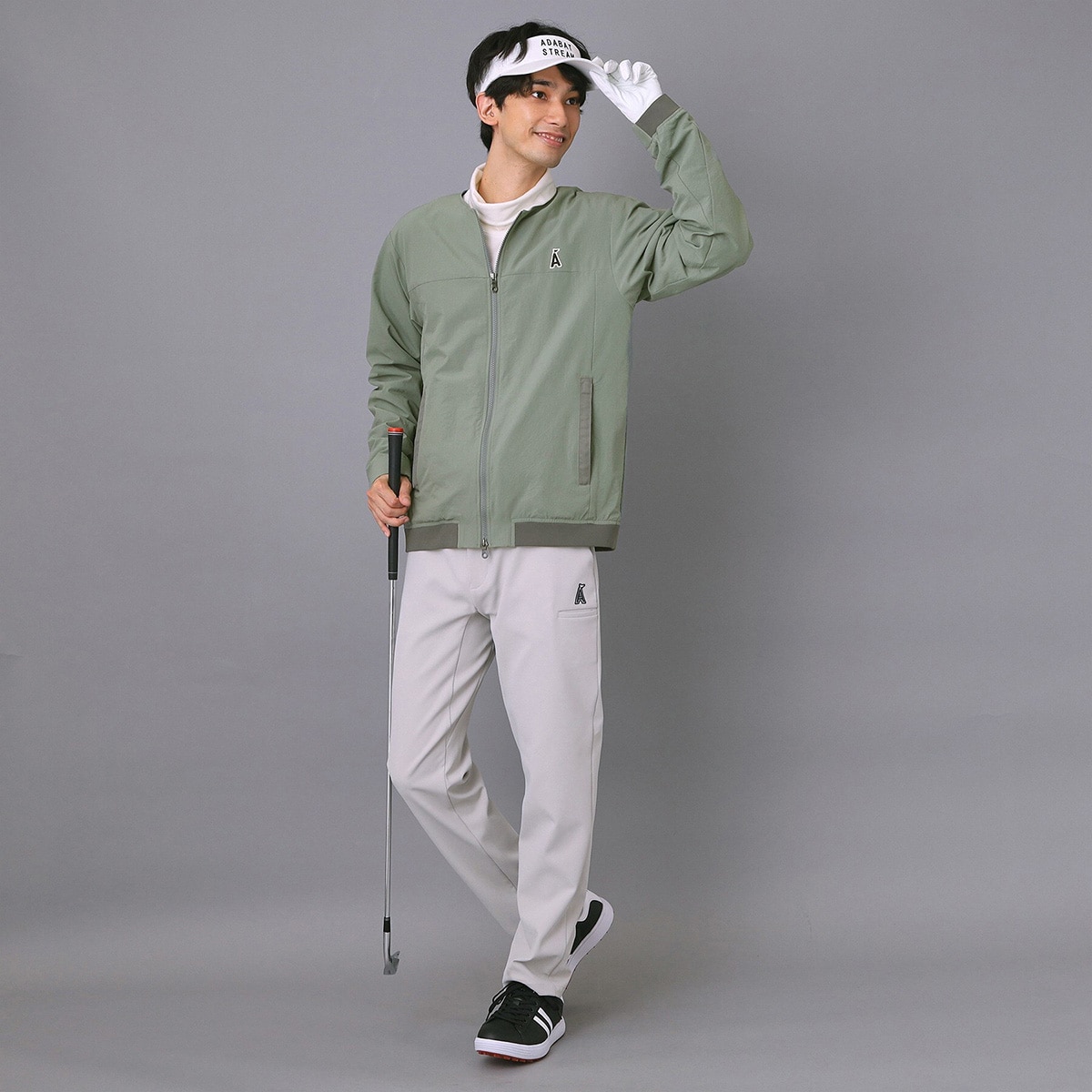 クールドッツストレッチブルゾン(アウター(ブルゾン、ウインド