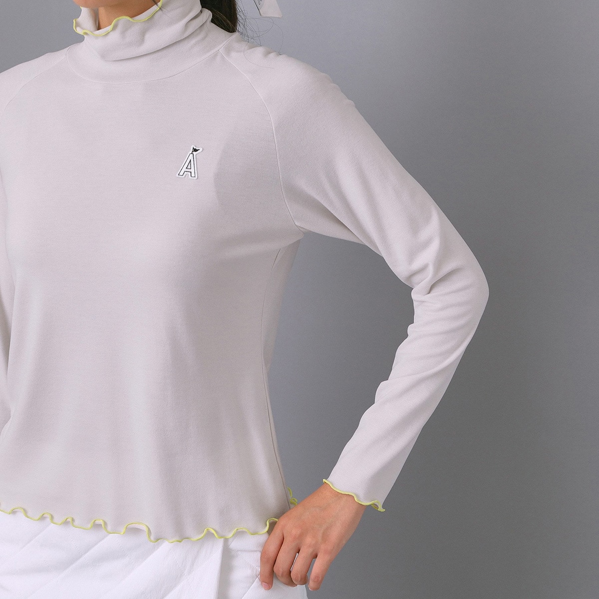 ストレッチ サーモメローハイネック長袖Tシャツ レディス(長袖シャツ