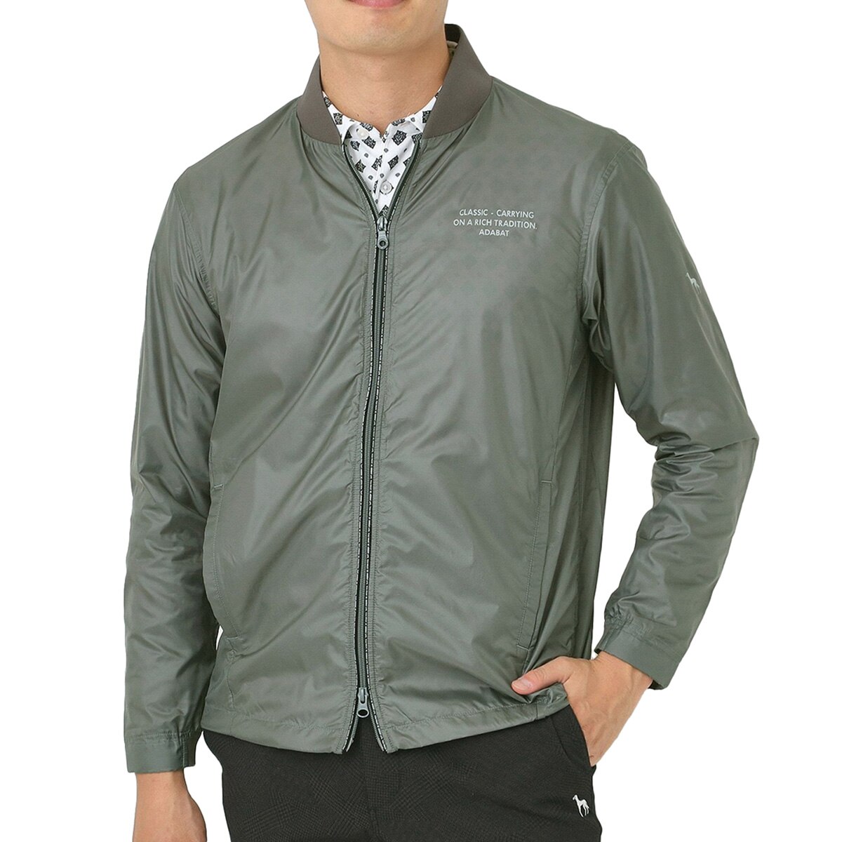 撥水 ライトジップブルゾン(アウター(ブルゾン、ウインド、ジャケット