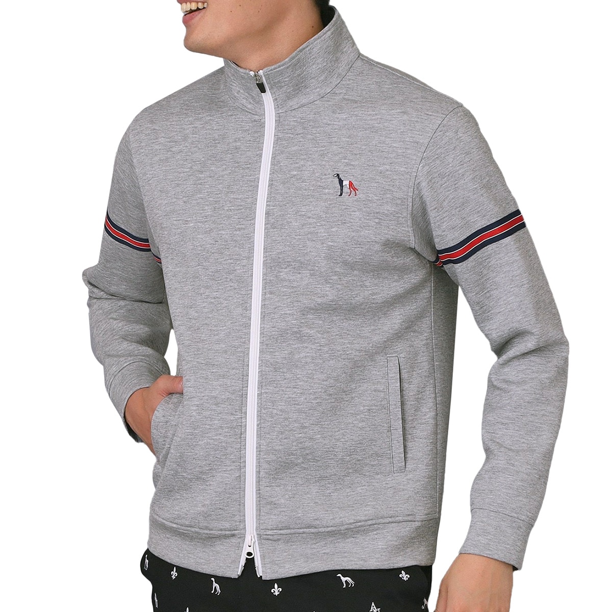 ライトスムーストラックブルゾン(アウター(ブルゾン、ウインド