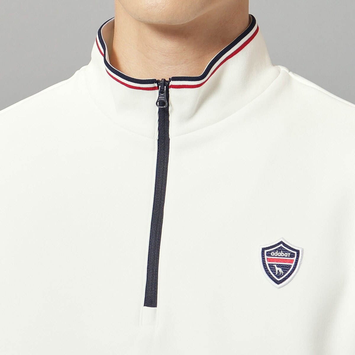 せとはるコラボ ハーフジッププルオーバー(中間着(セーター