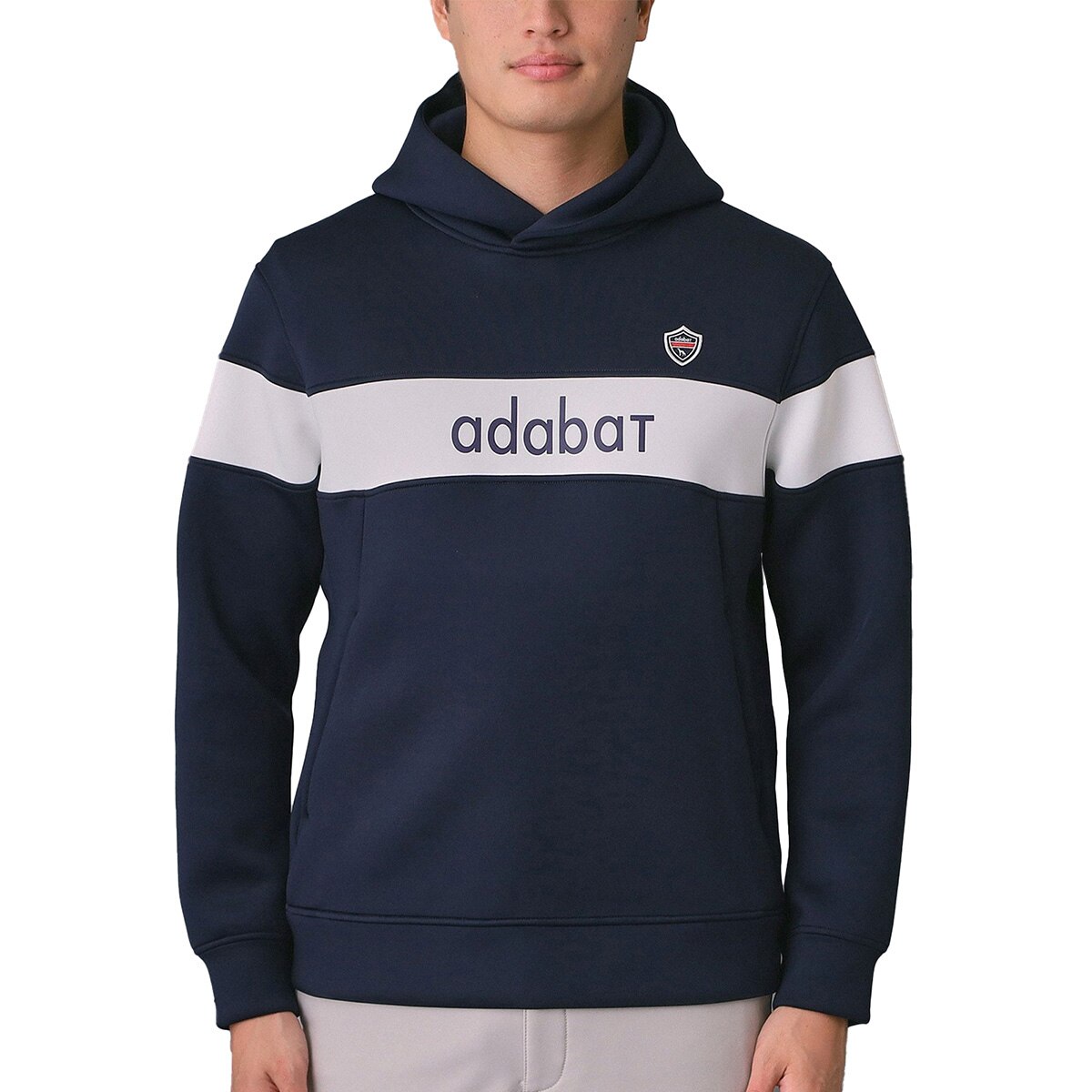 adabat アダバット　定価5万円　ライトダウン　ネイビー　48 L ゴルフ adabat アダバット 定価5万円 ライトダウン ネイビー 48 L ゴルフ