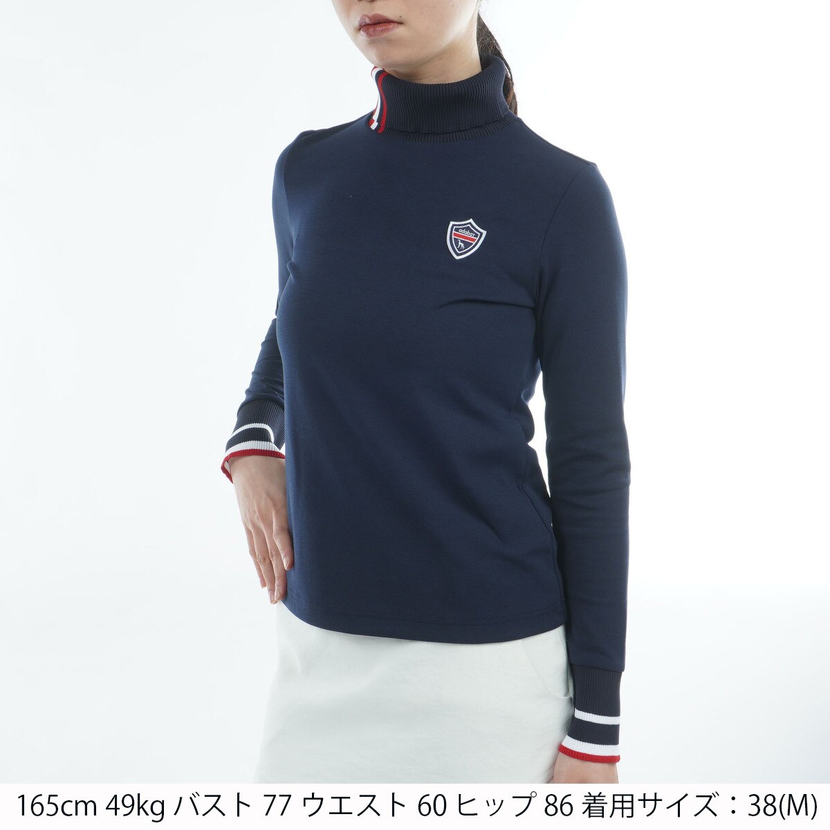 せとはるコラボ ストレッチ モック長袖Tシャツ レディス(長袖シャツ