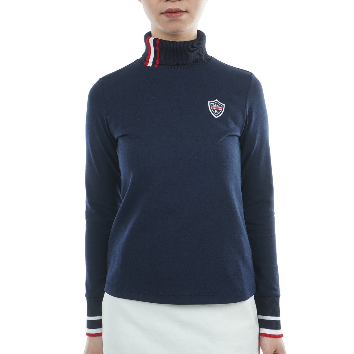 せとはるコラボ ストレッチ モック長袖Tシャツ レディス(長袖シャツ