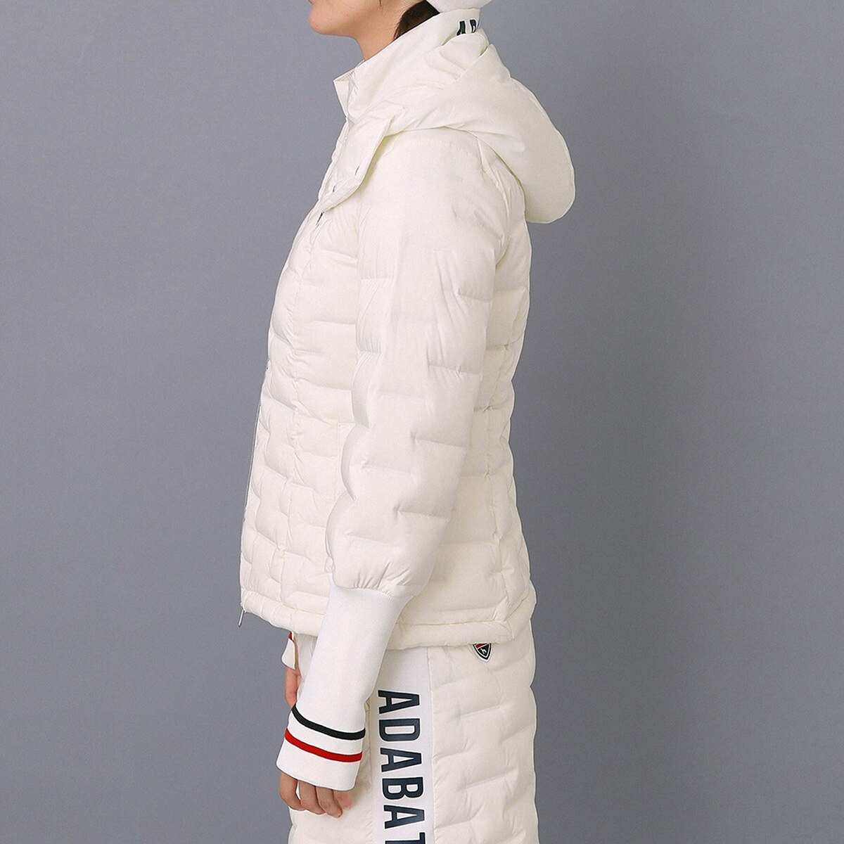 ストレッチ 2WAYダウンジャケット レディス(アウター(ブルゾン