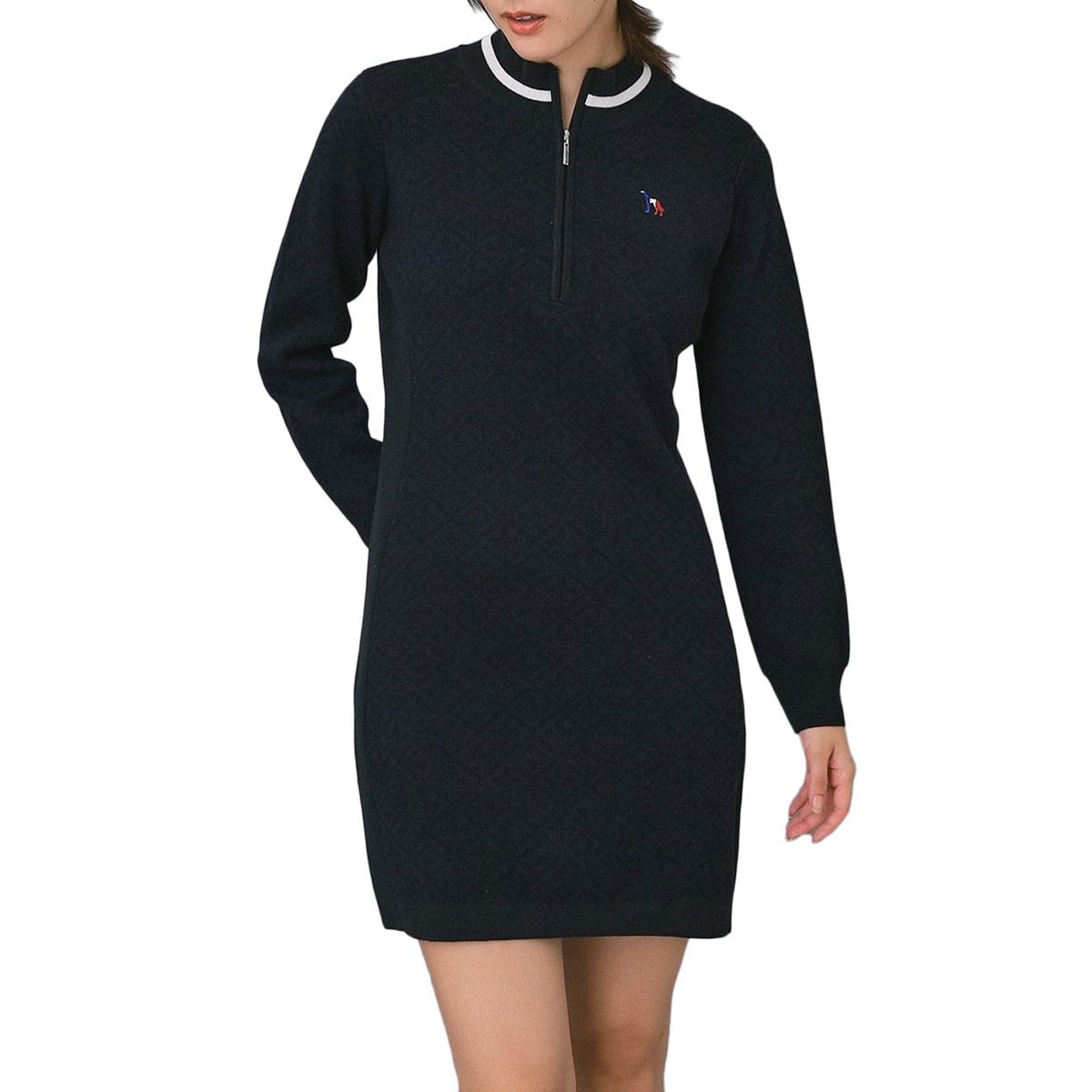 アダバットネイビー　ADABAT NAVY　フルールドリスニットワンピース　レディス フルールドリスニットワンピース レディス(ワンピース)|ADABAT NAVY