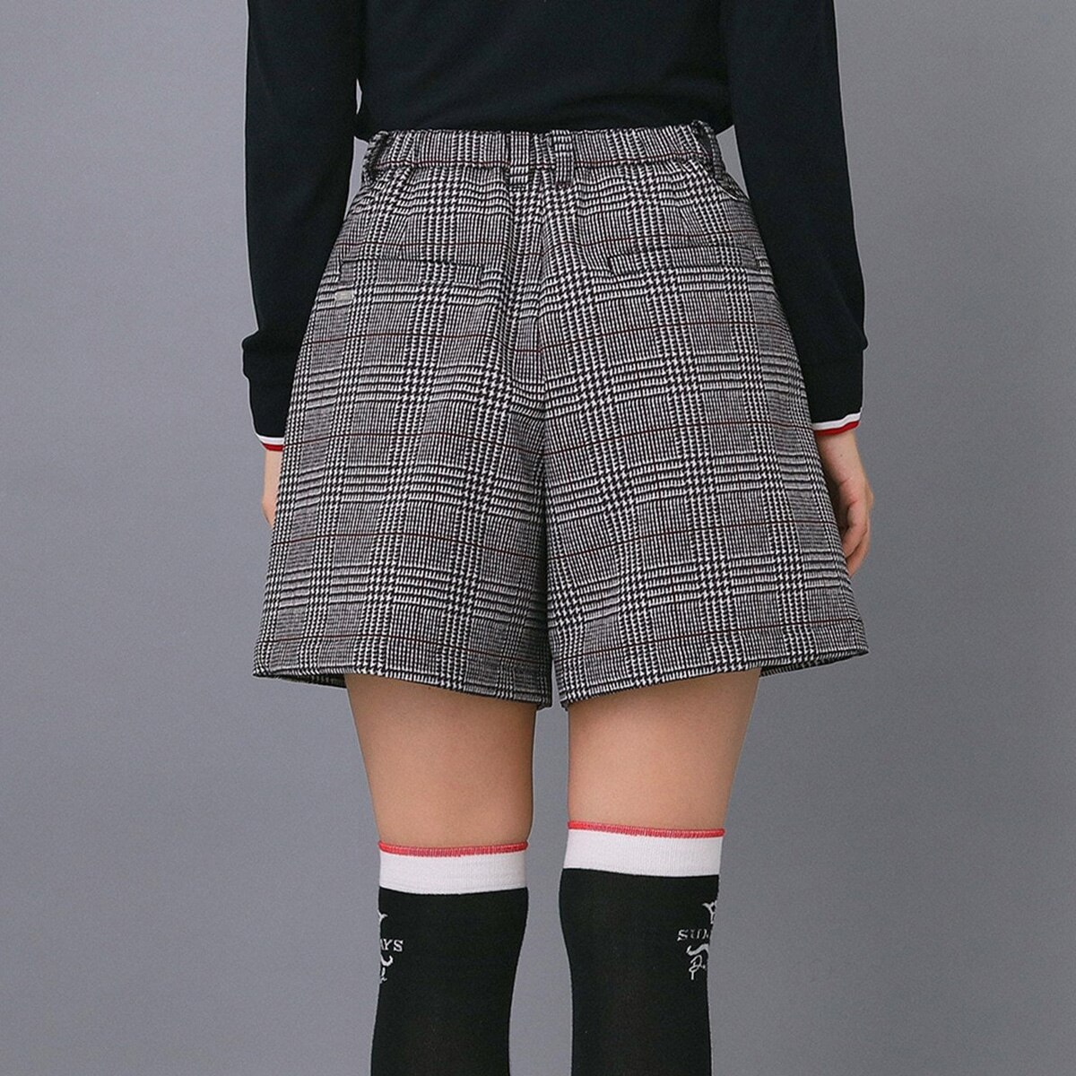 ストレッチ ハイブリッドダウンキュロットパンツ レディス(ハーフ