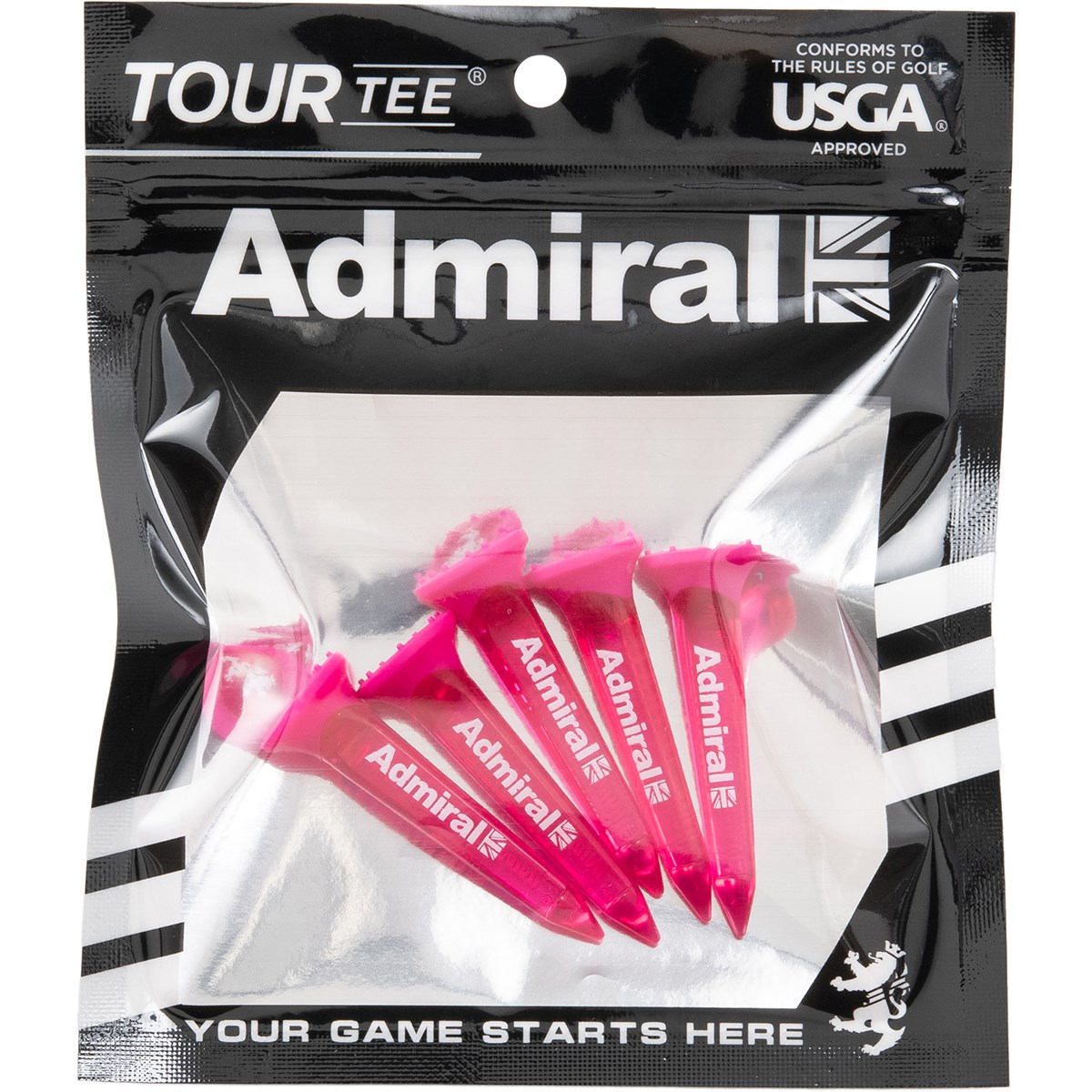 ツアー ミニネオン ティー 5本セット(ティー)|Admiral(アドミラル