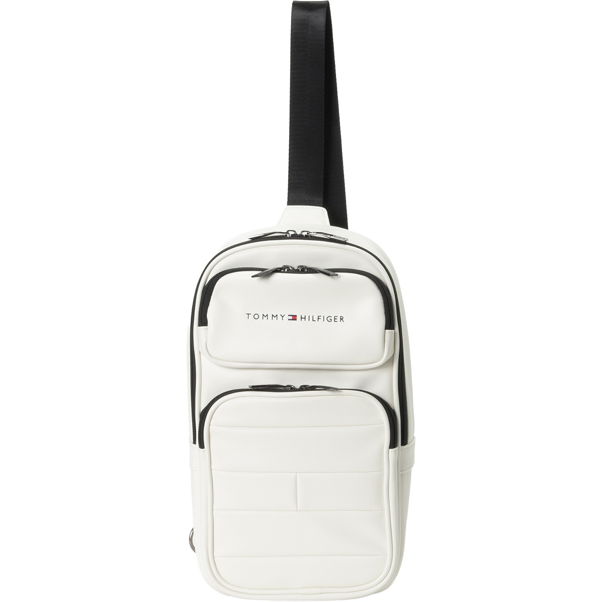新品未使用トミーヒルフィガー ボディバッグ  トミー ヒルフィガー TOMMY HILFIGER ナイロンボディバッグ （ブラック