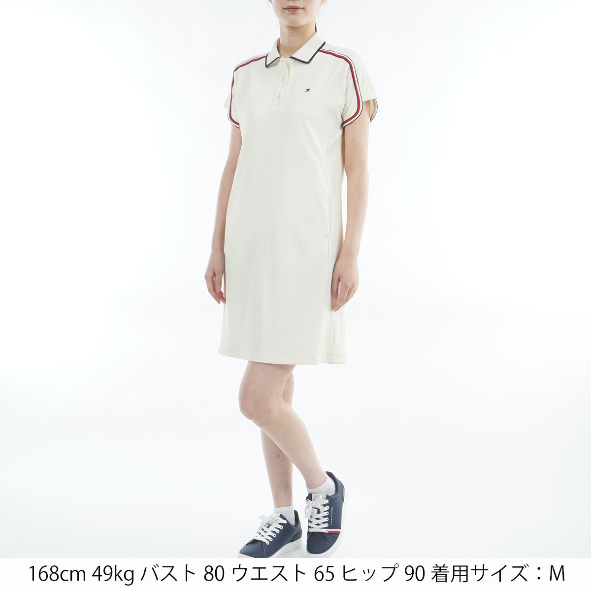 ストレッチコードピケ ポロワンピース レディス(ワンピース)|TOMMY