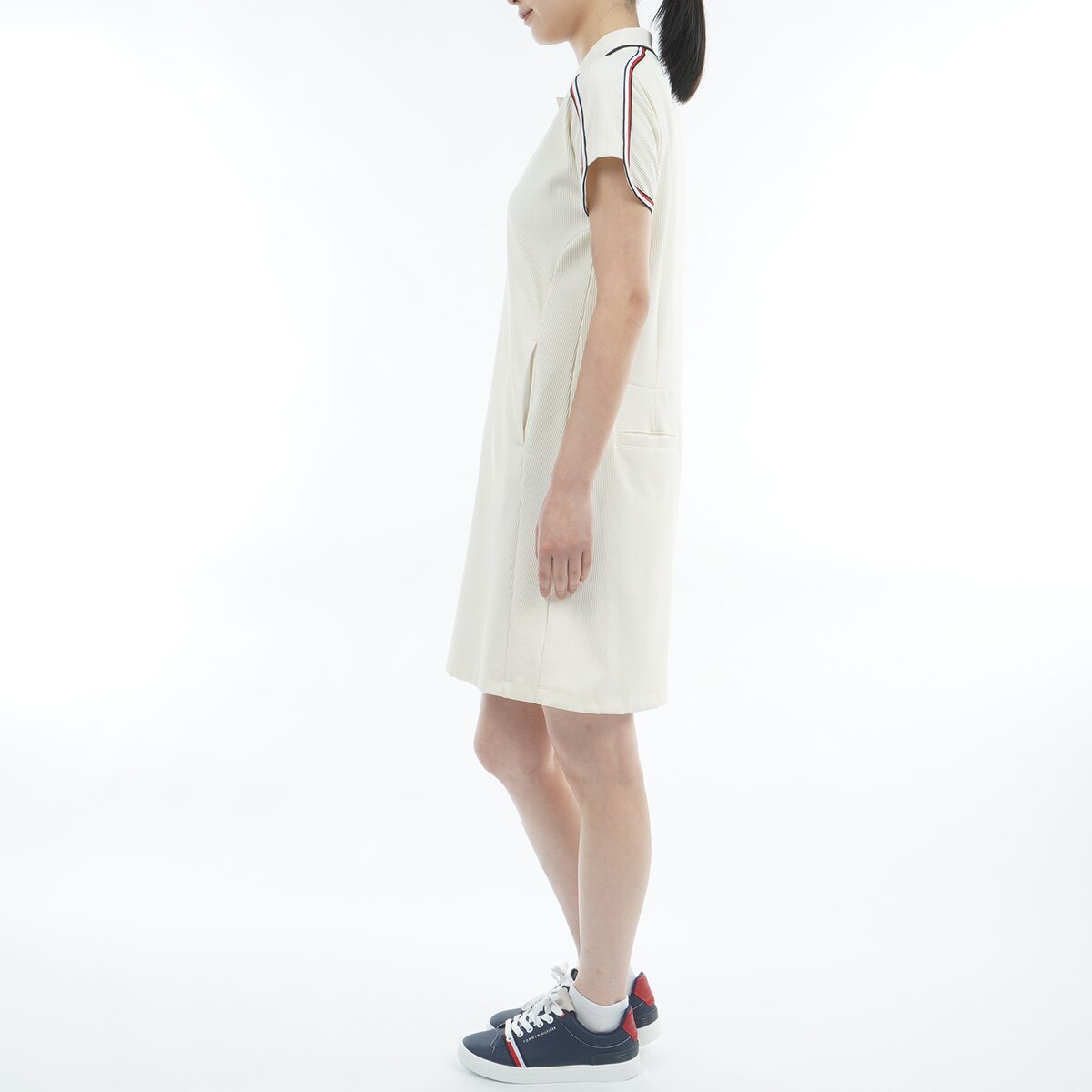 ストレッチコードピケ ポロワンピース レディス(ワンピース)|TOMMY