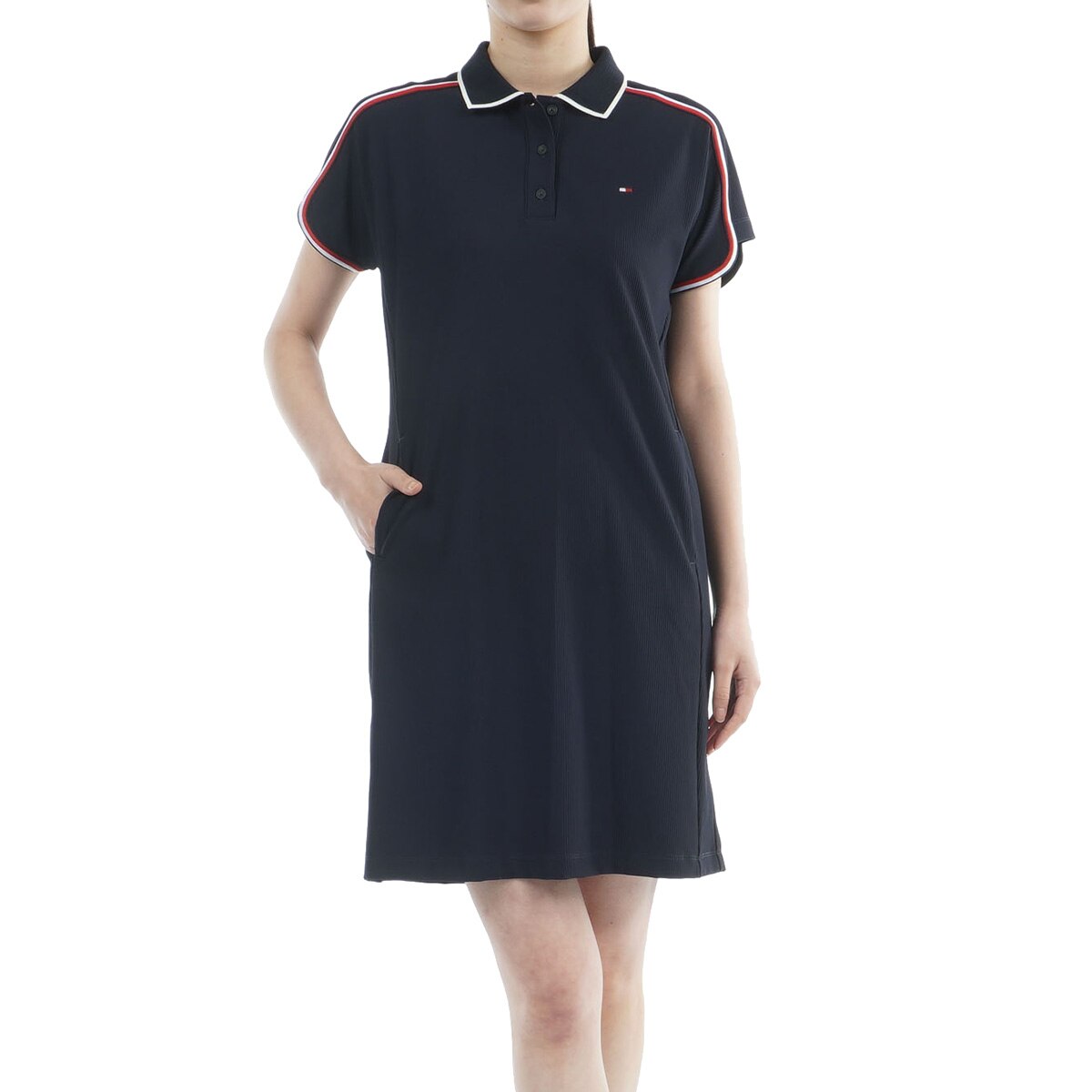 ストレッチコードピケ ポロワンピース レディス(ワンピース)|TOMMY
