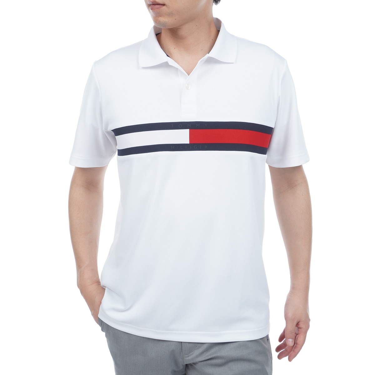 フラッグロゴ 半袖ポロシャツ(半袖シャツ・ポロシャツ)|TOMMY HILFIGER