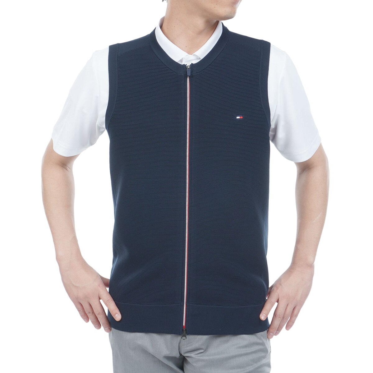 トミーヒルフィガー　ゴルフ　ベスト ニットベスト(ベスト)|TOMMY HILFIGER GOLF(トミー ヒルフィガー