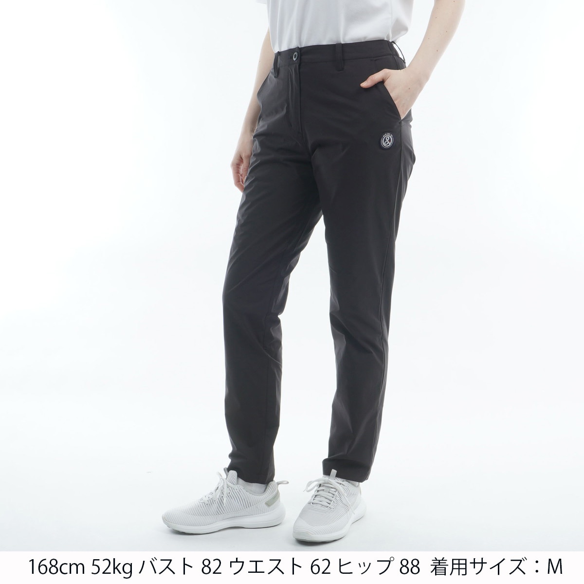 アンパスィ ゴルフ　春夏 ストレッチ マルチウェザーパンツ　Ｌ（84〜90cm) ストレッチ マルチウェザーパンツ レディス(ロングパンツ)|and per se