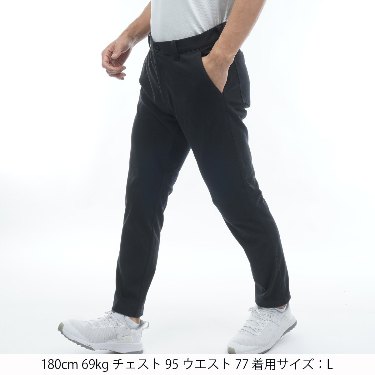 ストレッチ ショットスムーザースキニーパンツ(ロングパンツ)|and per