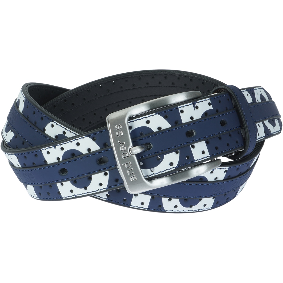 P&amp;D ベルト LEATHER PIN BUCKLE BELT WITH D-RING