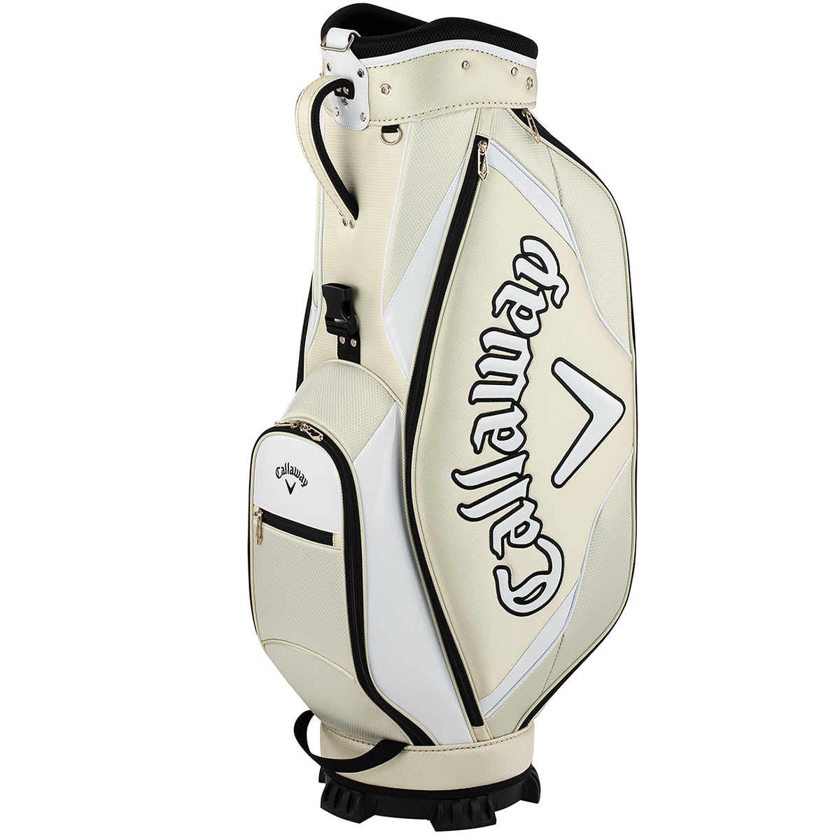 dc9 Callaway レザー キャディバッグ 白 SPORT キャディバッグ(【男性】キャディバッグ)|Callaway Golf
