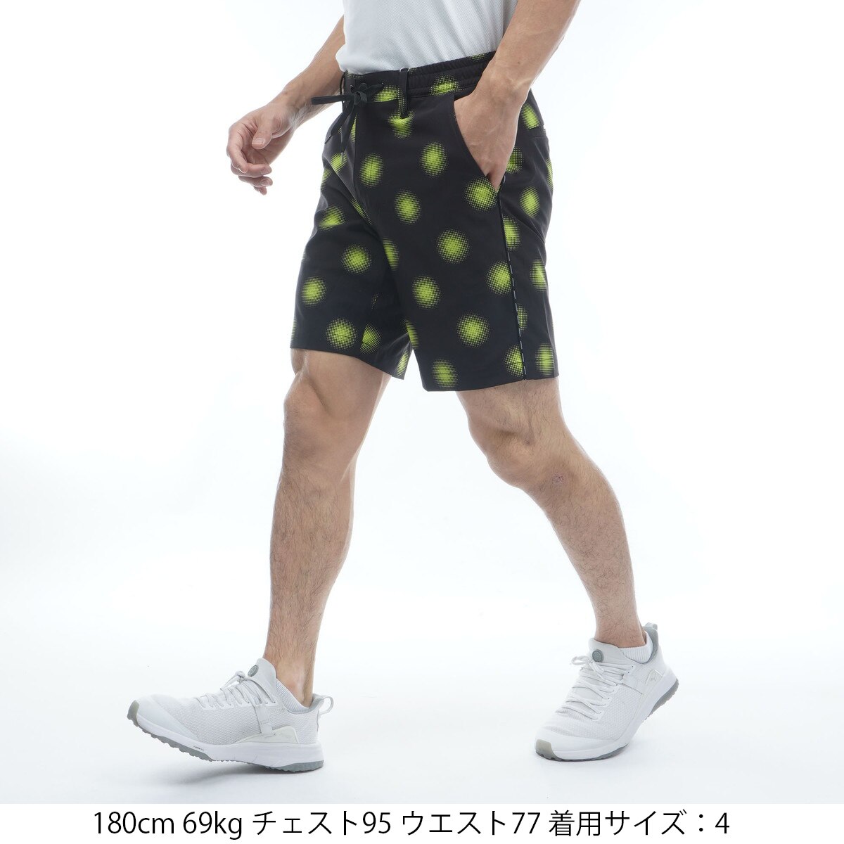 セール・アウトレット】ストレッチギャバ ショートパンツ(ハーフパンツ