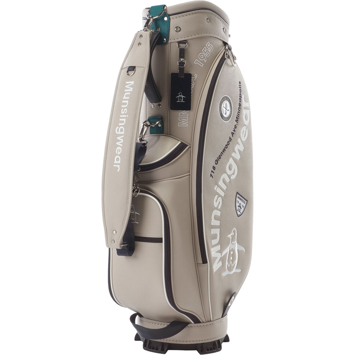 9.0 カーブロゴキャディバッグ(【男性】キャディバッグ)|Munsingwear