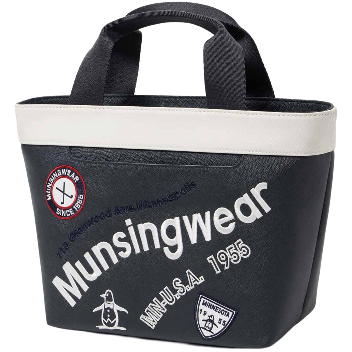 カーブロゴカートバッグ(ラウンドバッグ)|Munsingwear(マンシング