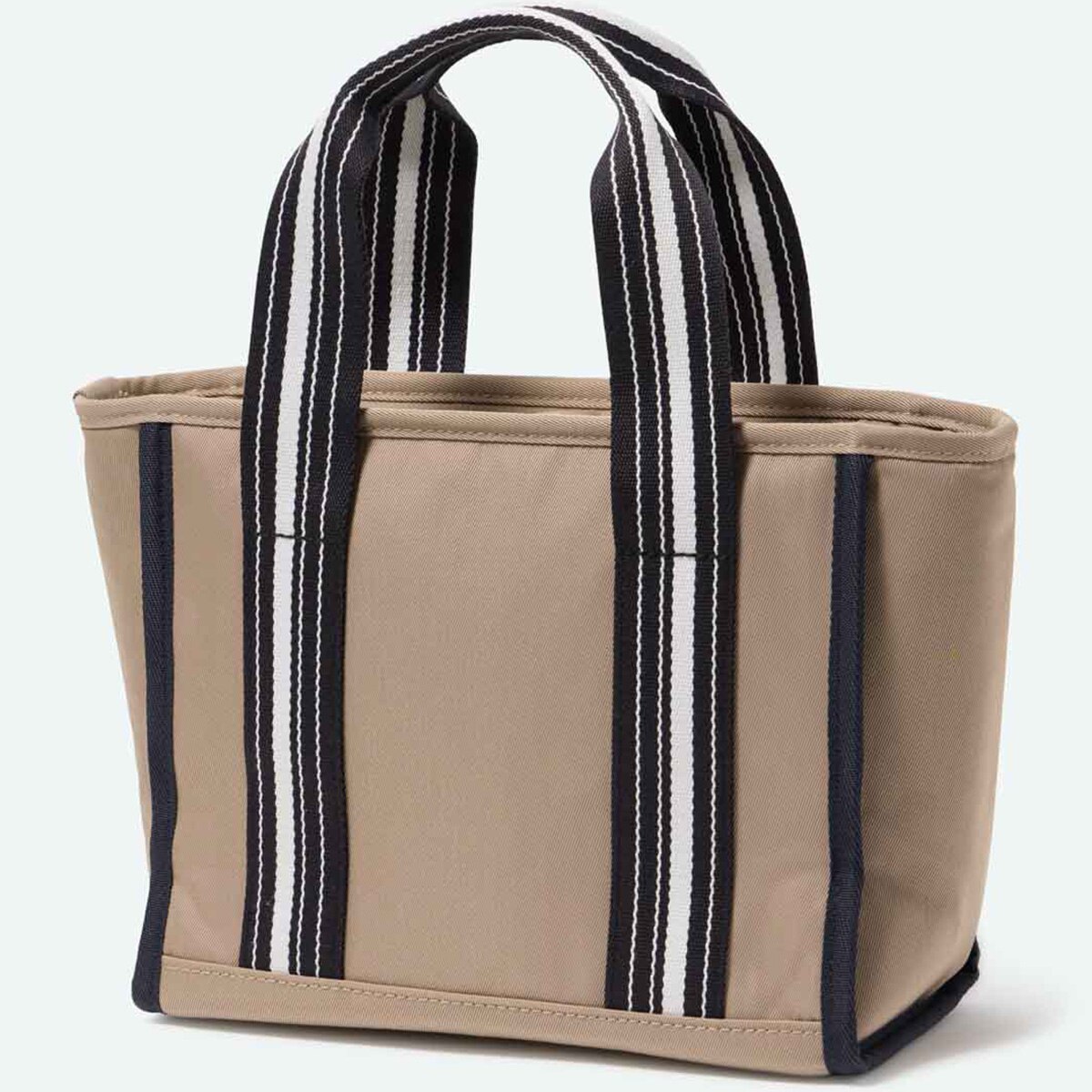 保冷付き ナイロンツイルジャカードテープカートバッグ(ラウンドバッグ