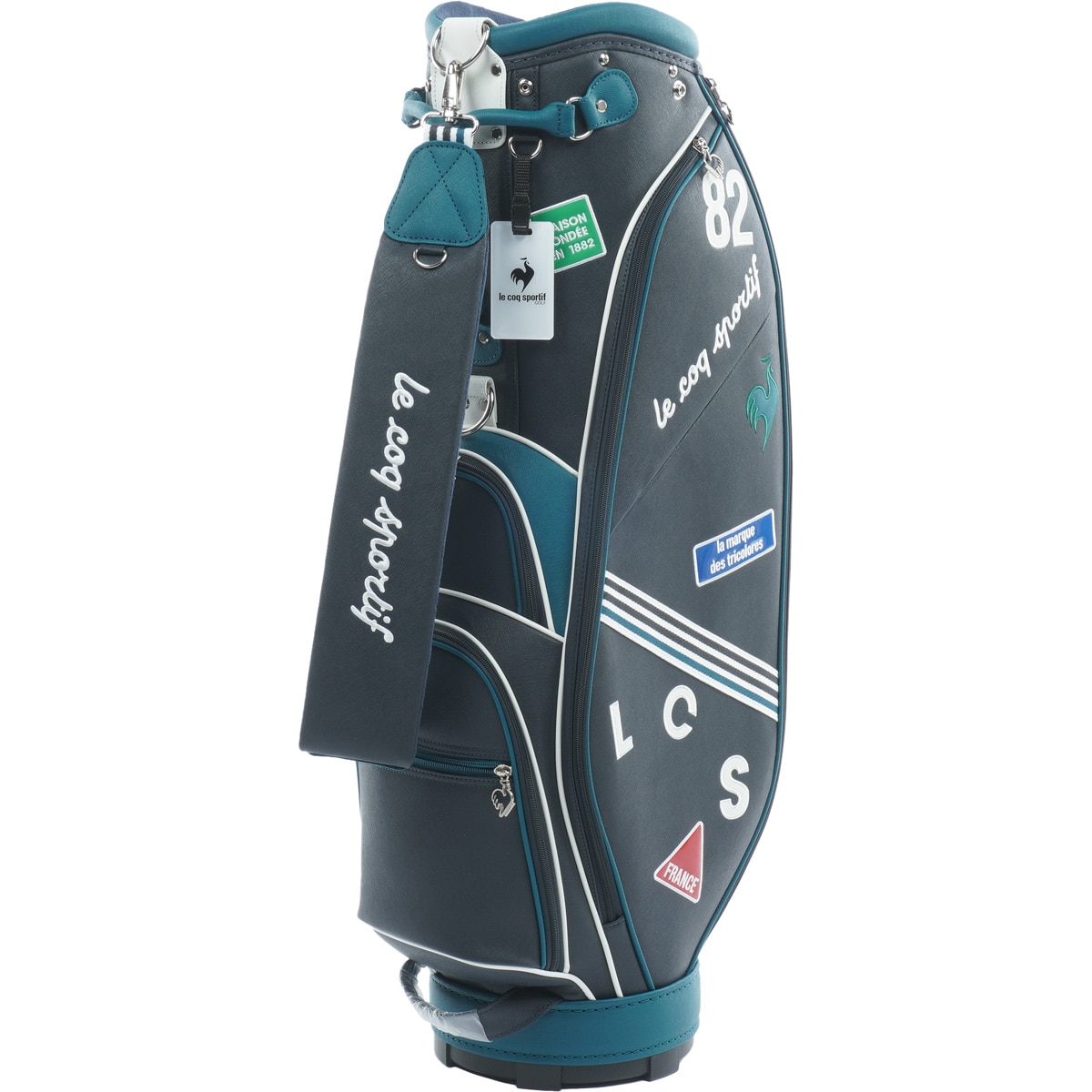 【未使用品】ルコックle coq キャディバッグQQ1242 グリーン 未使用品】ルコックle coq キャディバッグQQ1242 グリーン ルコック