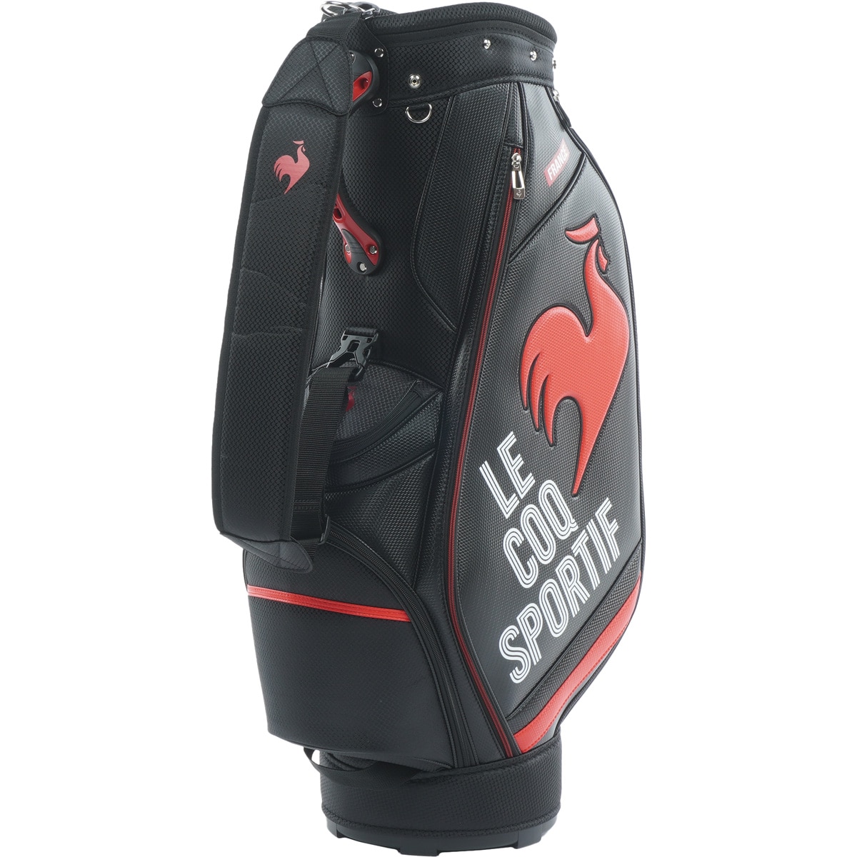 [ルコックスポルティフ] キャディバッグ 軽量 グラフィックデザイン le coq sportif GOLF（ルコックスポルティフ ゴルフ） ルコック