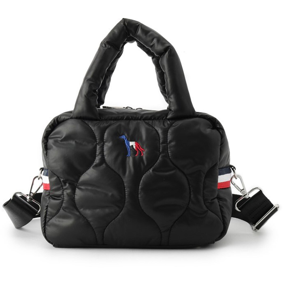 【NEW】アダバット（adabat）/【ADABAT NAVY】キルティングカートバッグ キルティングカートバッグ(ラウンドバッグ)|ADABAT NAVY(アダバット