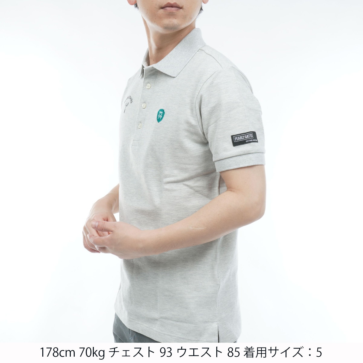 鹿の子 半袖ポロシャツ(半袖シャツ・ポロシャツ)|PEARLY GATES