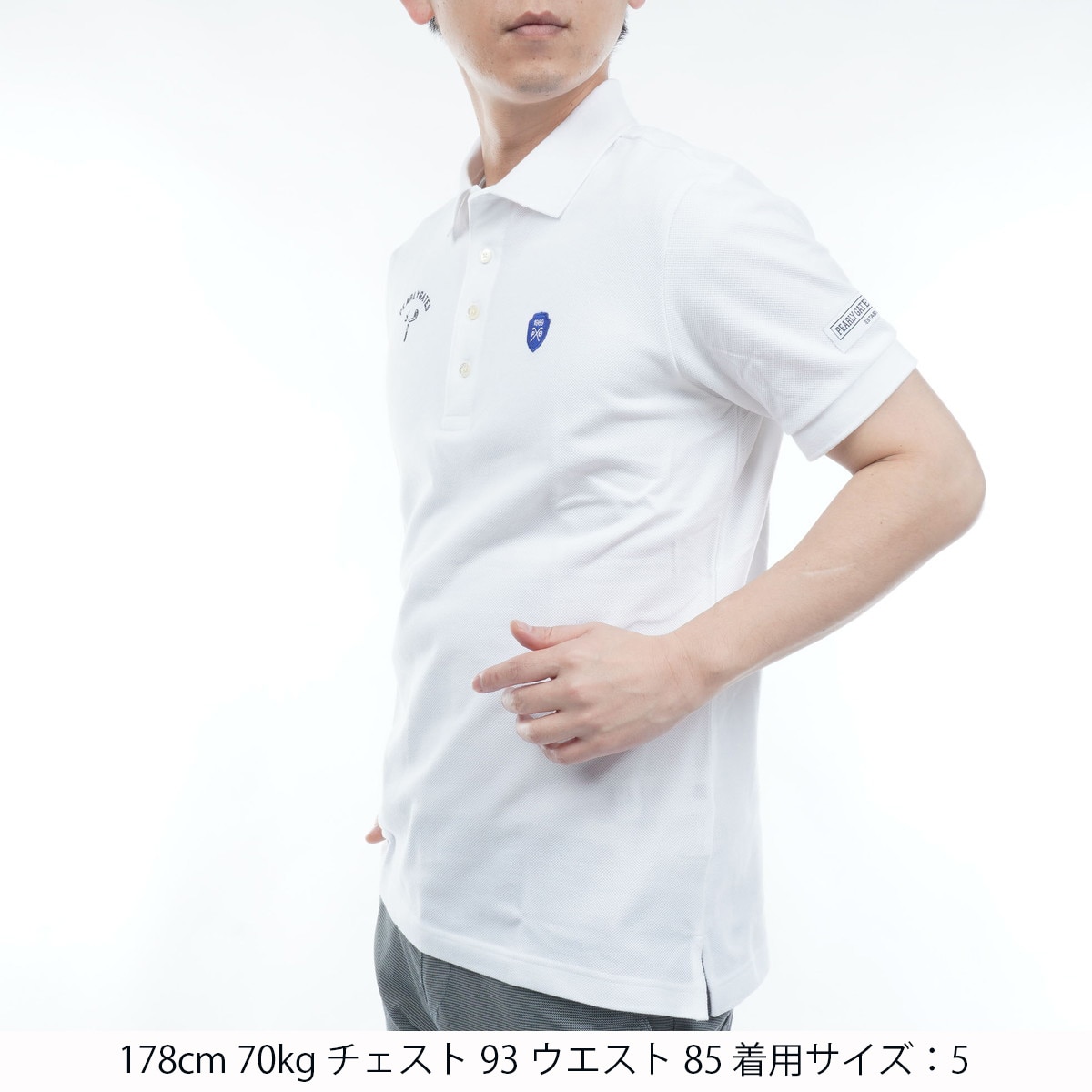 鹿の子 半袖ポロシャツ(半袖シャツ・ポロシャツ)|PEARLY GATES