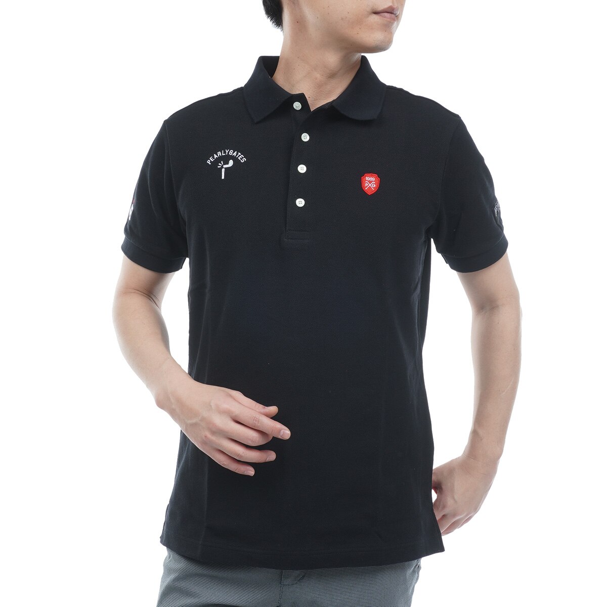 鹿の子 半袖ポロシャツ(半袖シャツ・ポロシャツ)|PEARLY GATES