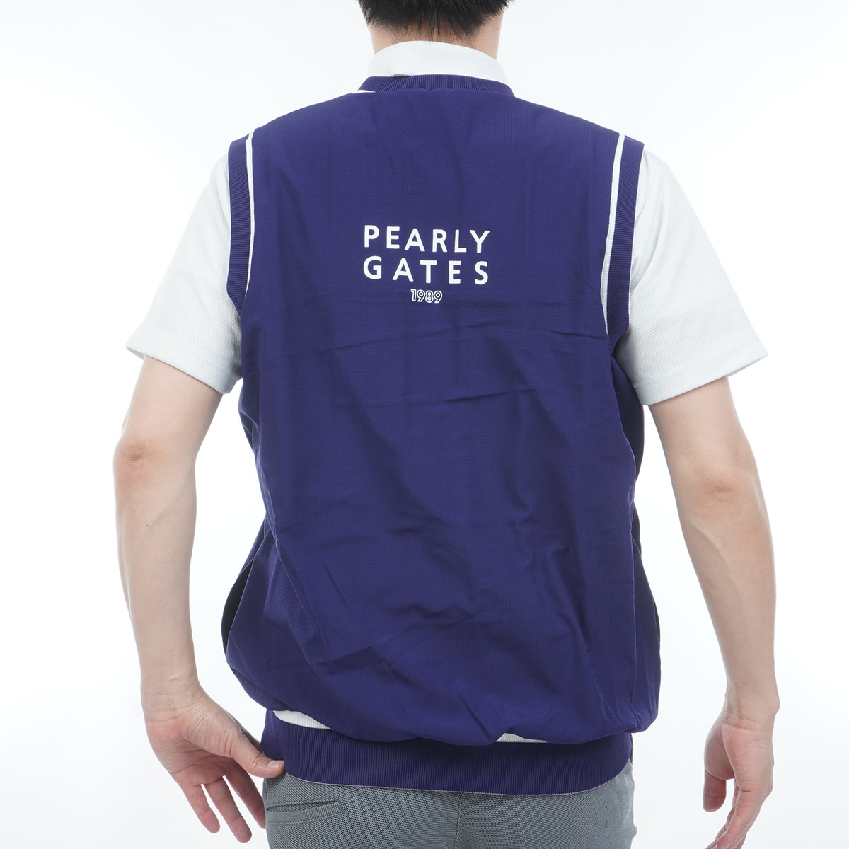 アラン柄リバーシブルニットベスト(ベスト)|PEARLY GATES(パーリー