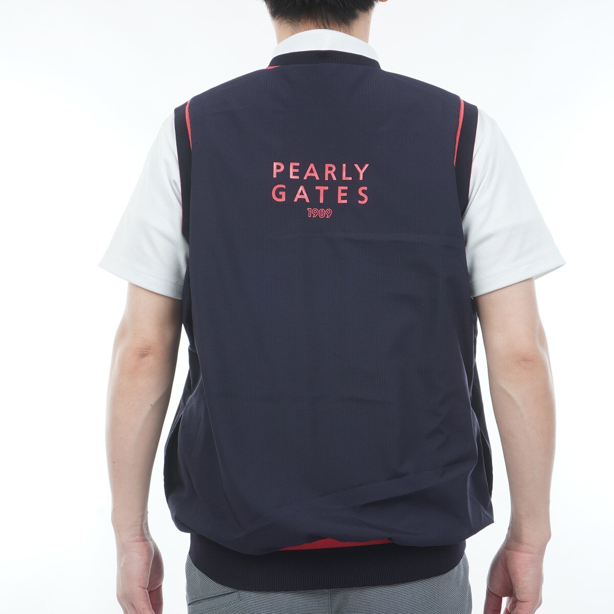 アラン柄リバーシブルニットベスト(ベスト)|PEARLY GATES(パーリー