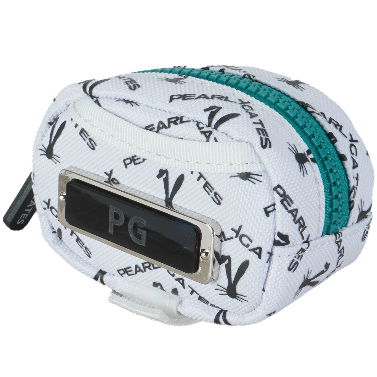 ロゴうさぎアーガイル柄ボールポーチ(ゴルフボールケース)|PEARLY