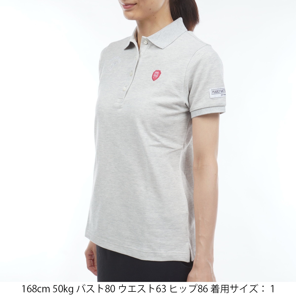 鹿の子 半袖ポロシャツ レディス(半袖シャツ・ポロシャツ)|PEARLY