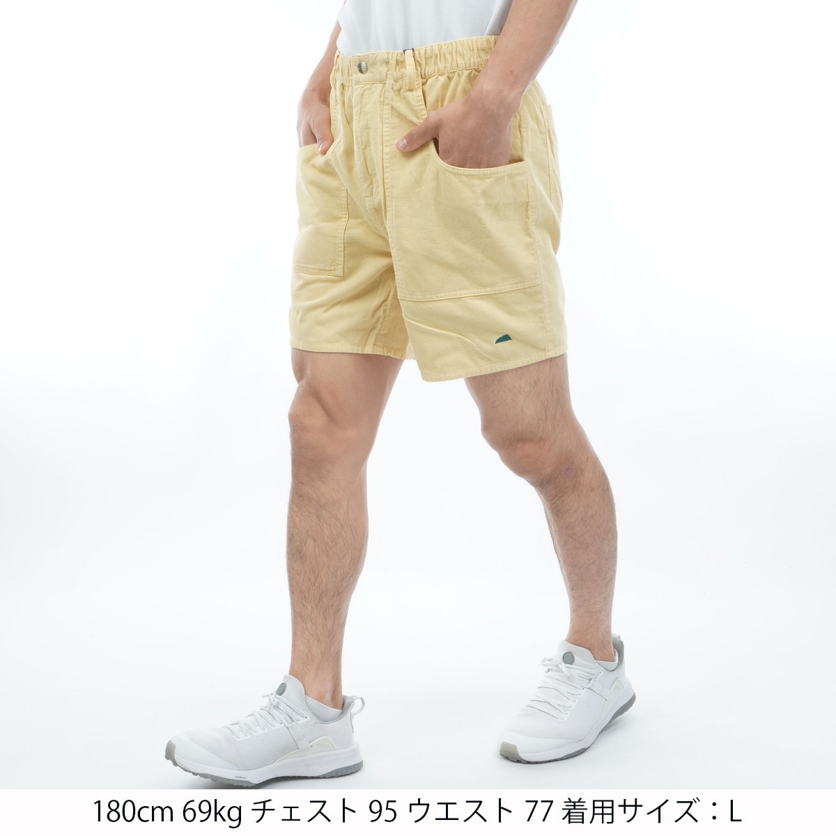 ストレッチ ウカコーデュロイハーフパンツ(ハーフパンツ)|SALVAGE