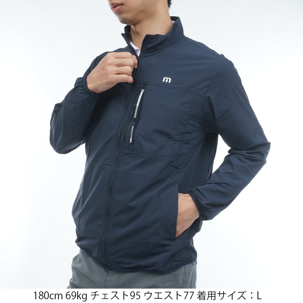 軽量ポケッタブルジャケット(アウター(ブルゾン、ウインド、ジャケット
