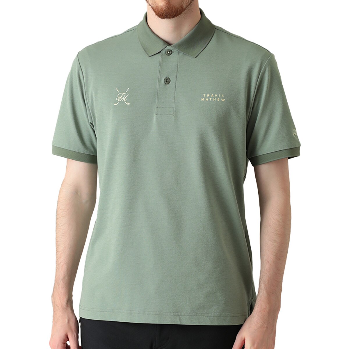 カラット(R)リブ衿半袖ポロシャツ(半袖シャツ・ポロシャツ)|Travis