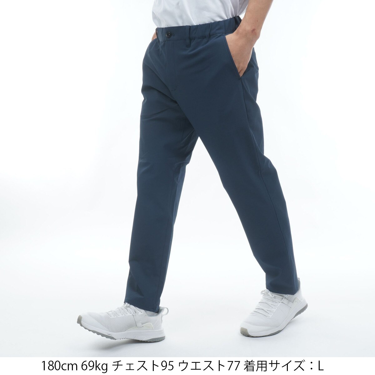 春物【トラヴィスマシュー】アンクルパンツ Ｌサイズ ブラック ツイルストレッチ機能パンツ(ロングパンツ)|Travis Mathew(トラヴィス