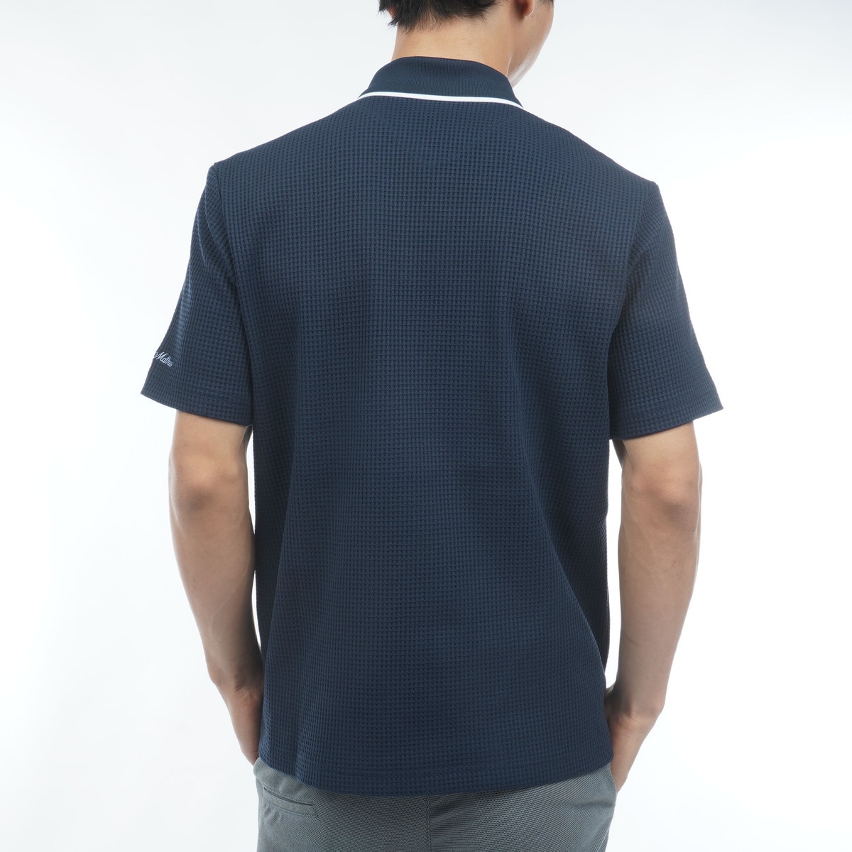 ストレッチ ワッフル半袖ポロシャツ(半袖シャツ・ポロシャツ)|Travis