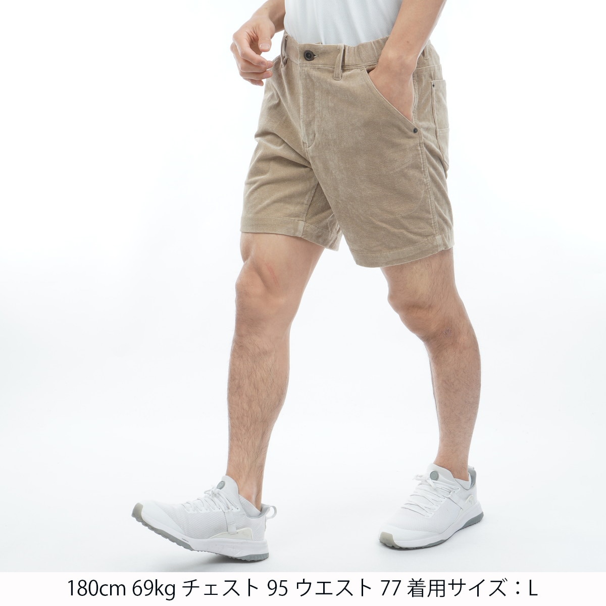 ストレッチ コーデュロイショートパンツ(ハーフパンツ)|Travis Mathew