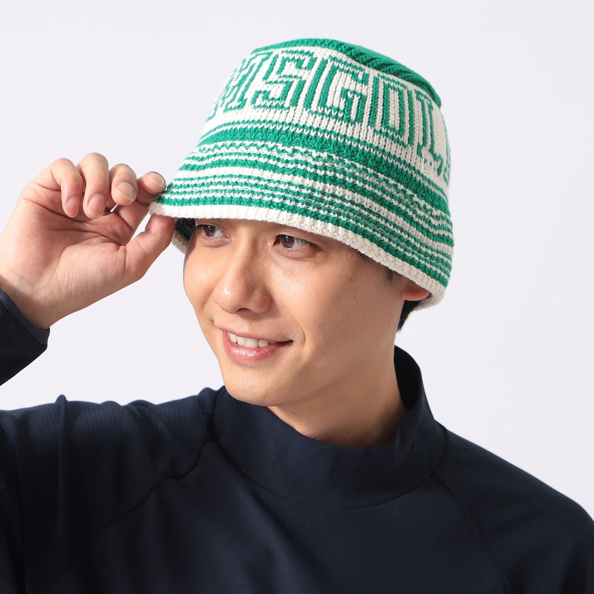 別注 NEW ERA ビッグロゴ バケットハット(【男性】その他帽子)|BEAMS