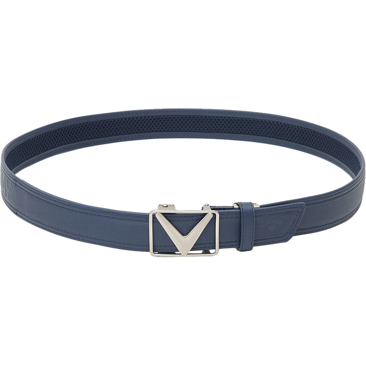 Callaway 編み込み ベルト ネイビー/ホワイト Callaway 編み込み ベルト ネイビー/ホワイト Callaway 編み込みベルト