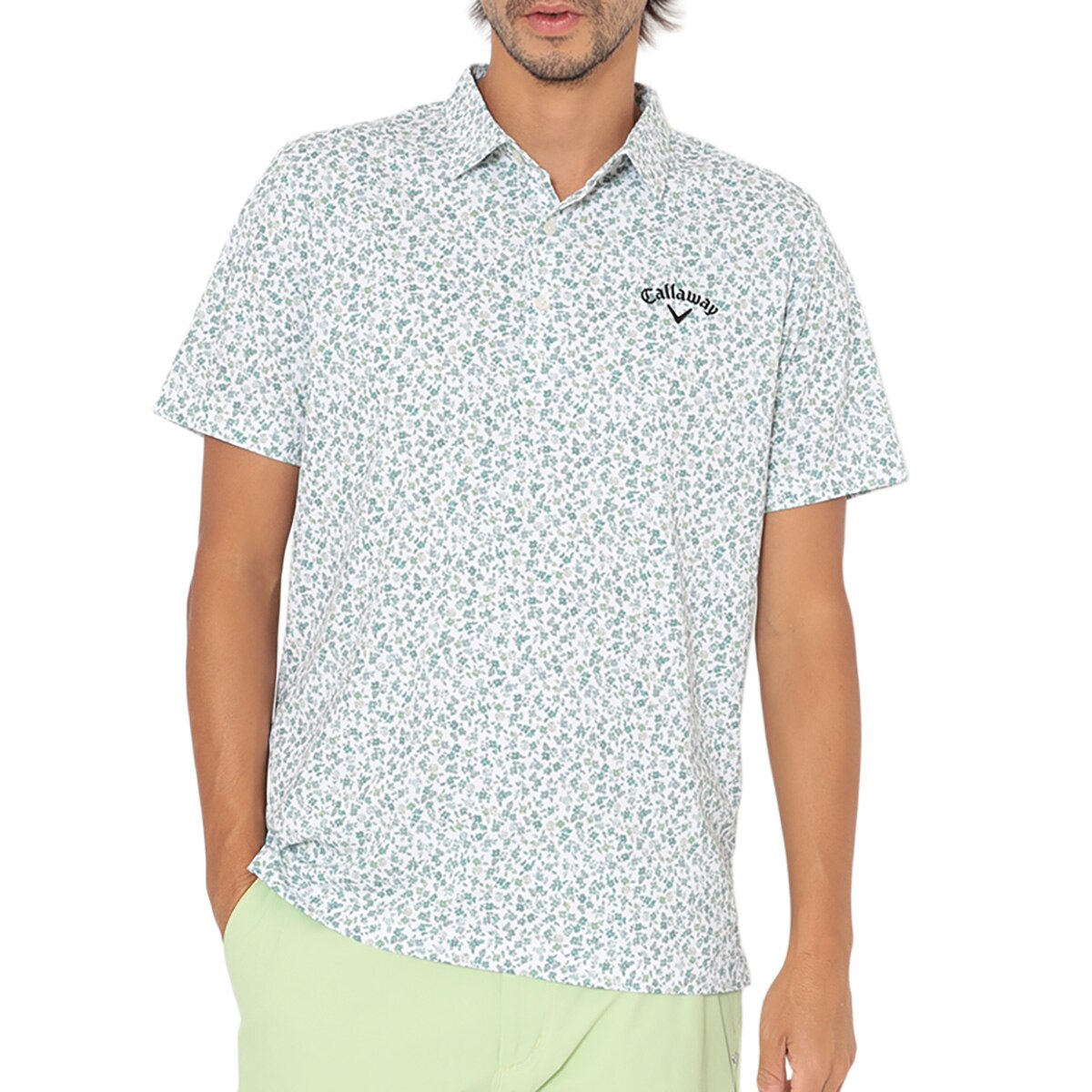 ミニ鹿の子小花総柄半袖シャツ(半袖シャツ・ポロシャツ)|Callaway Golf