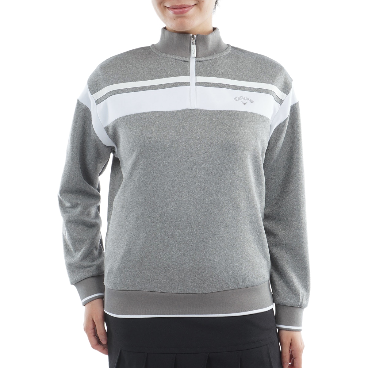 ハーフジップハイネックスウェット レディス(中間着(セーター