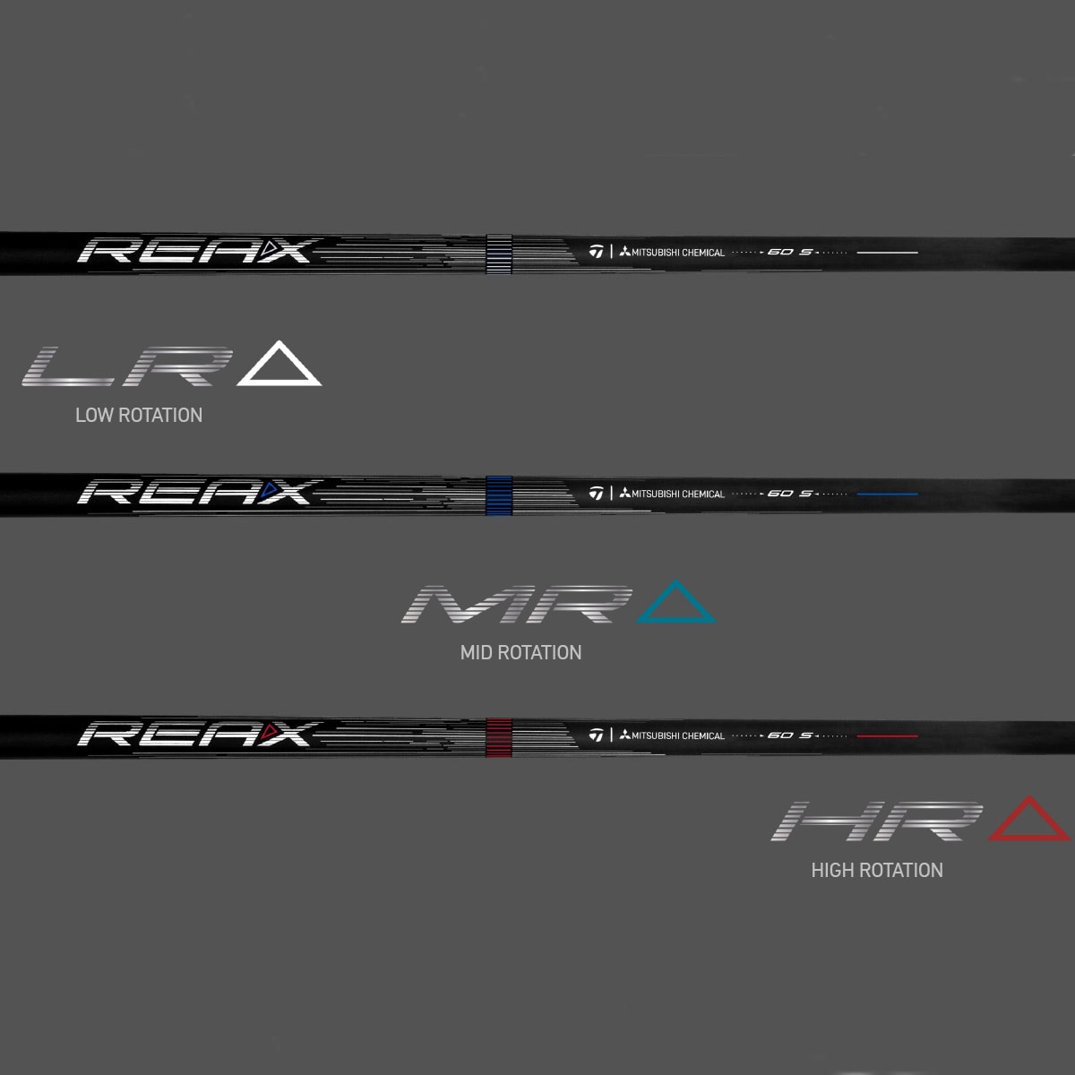 Qi4D ドライバー REAX MR40／MR50／HR50／MR60／LR60 レフティ